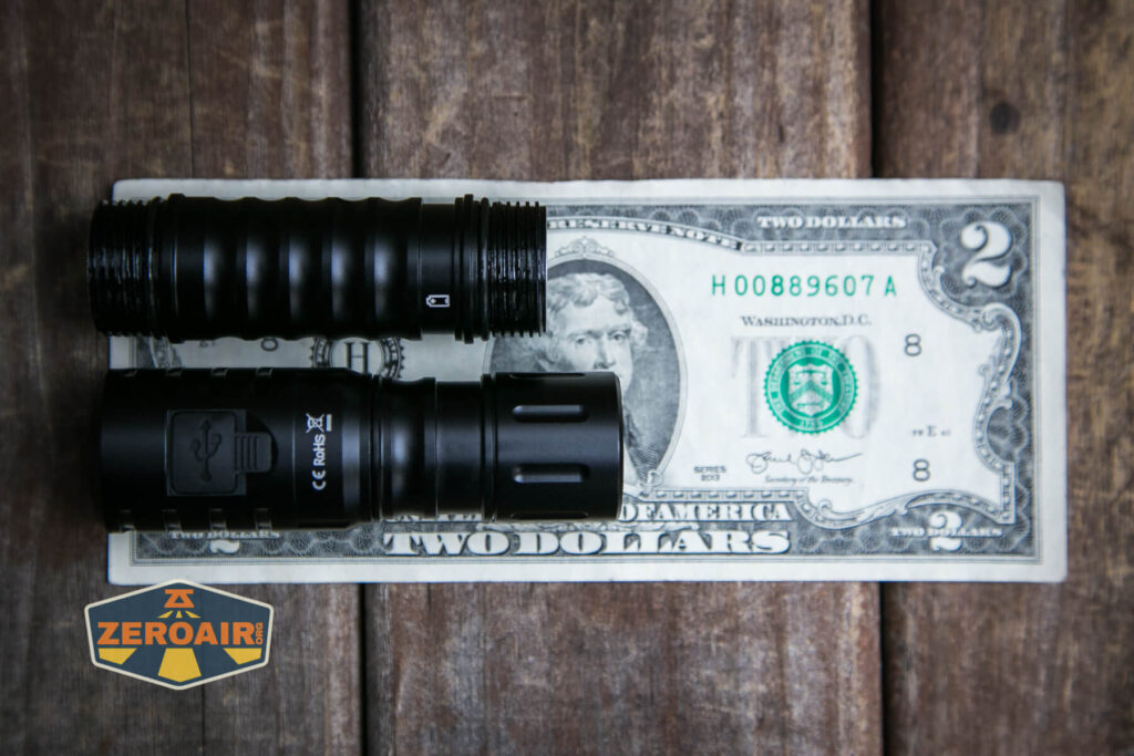 18350 size on two dollar bill