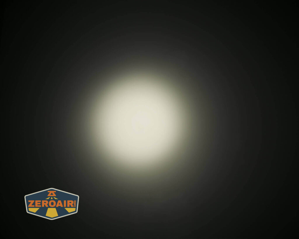 beamshots on ceiling