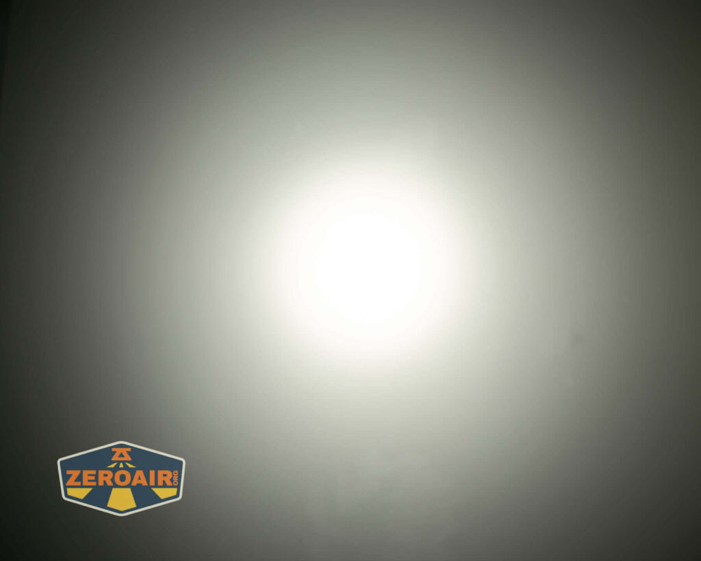 beamshots on ceiling