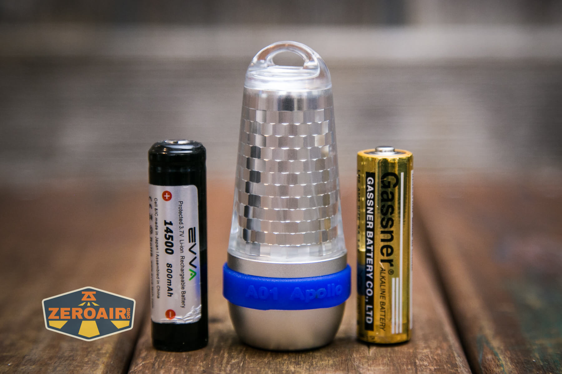 Brinyte A01 Apollo Flashlight with cells