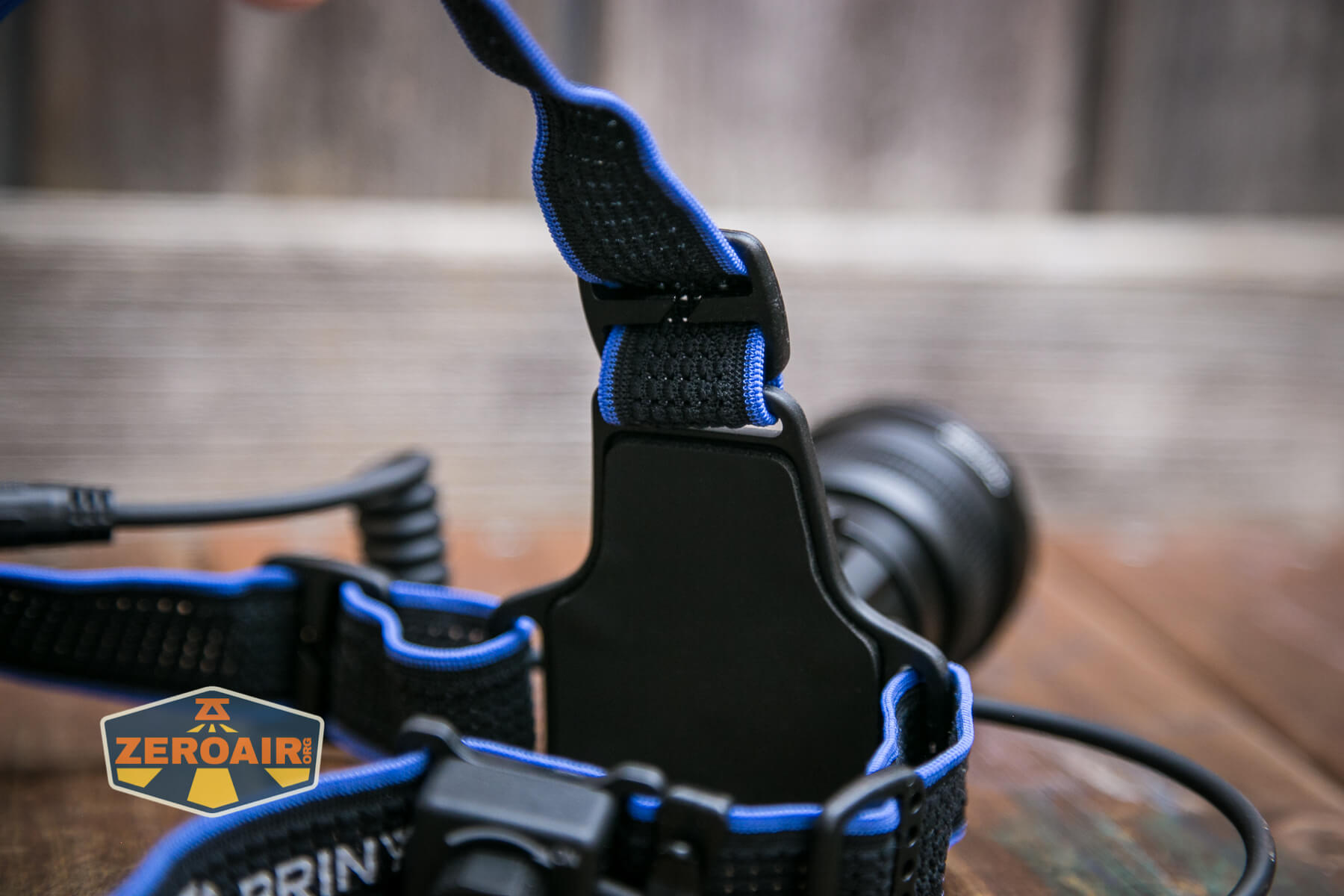 Brinyte HL28 Artemis headlamp headband detail