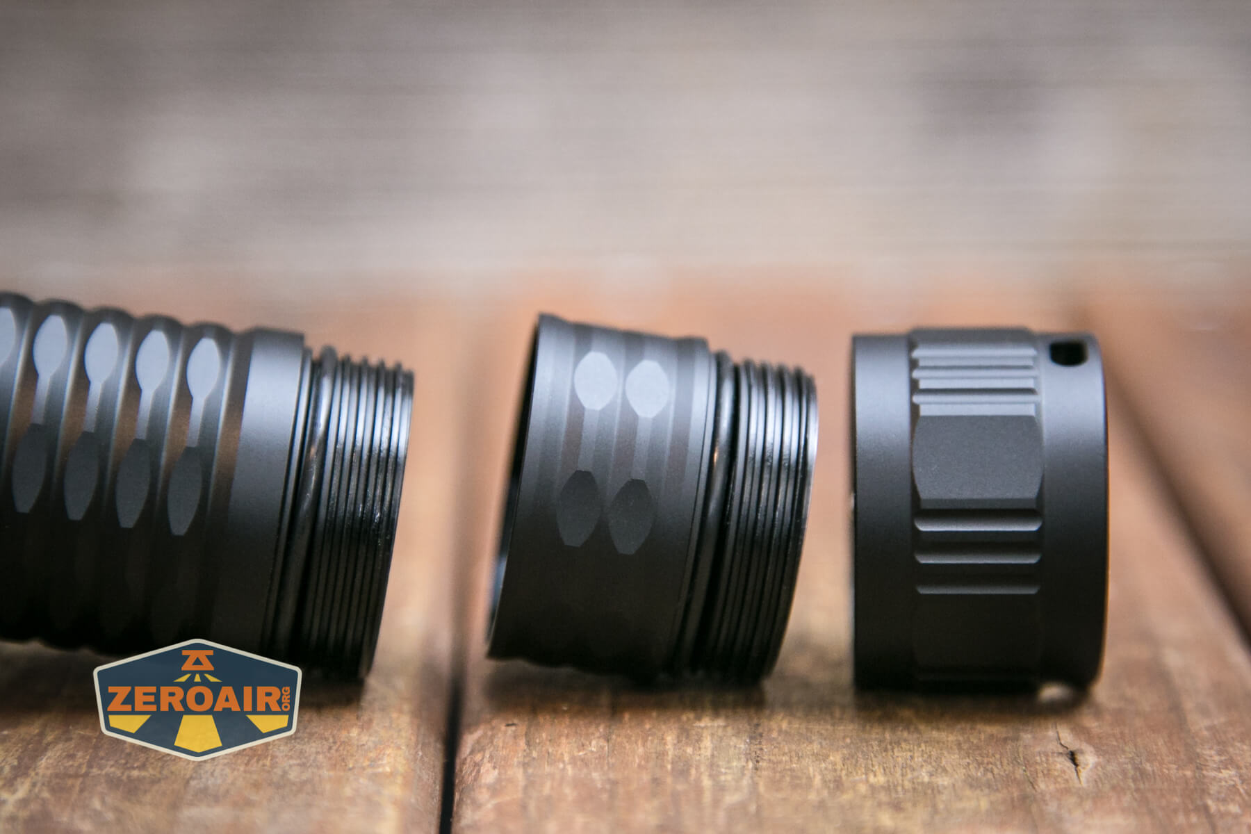 Convoy L8 flashlight extension tube
