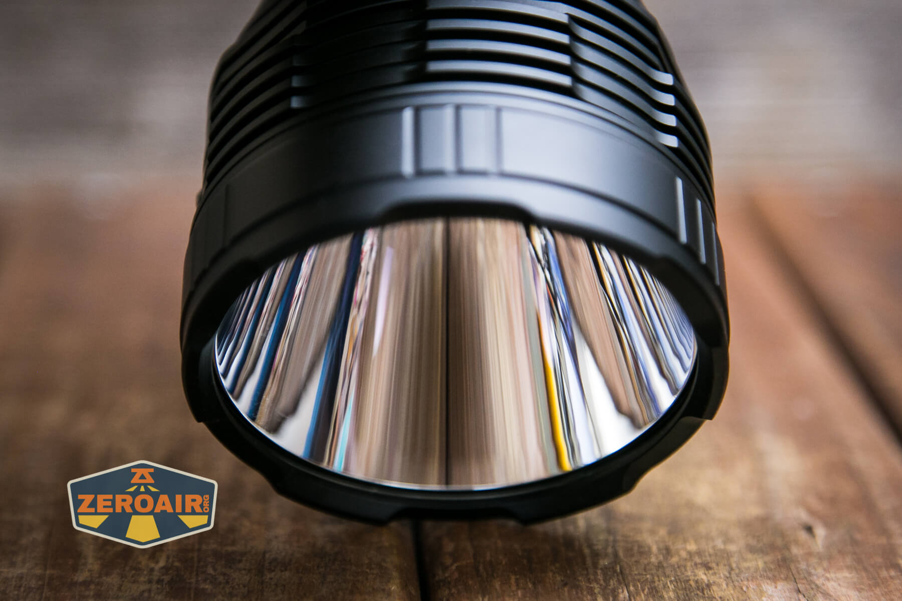 Convoy L8 flashlight reflector