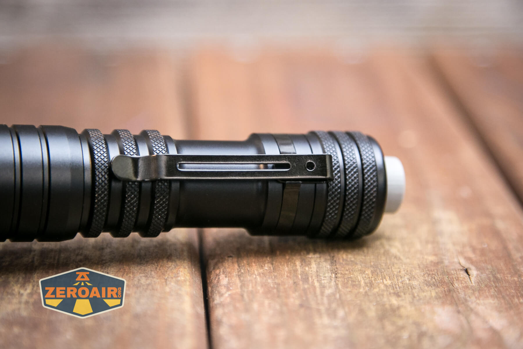 Manker MC12 II Tactical Flashlight pocket clip
