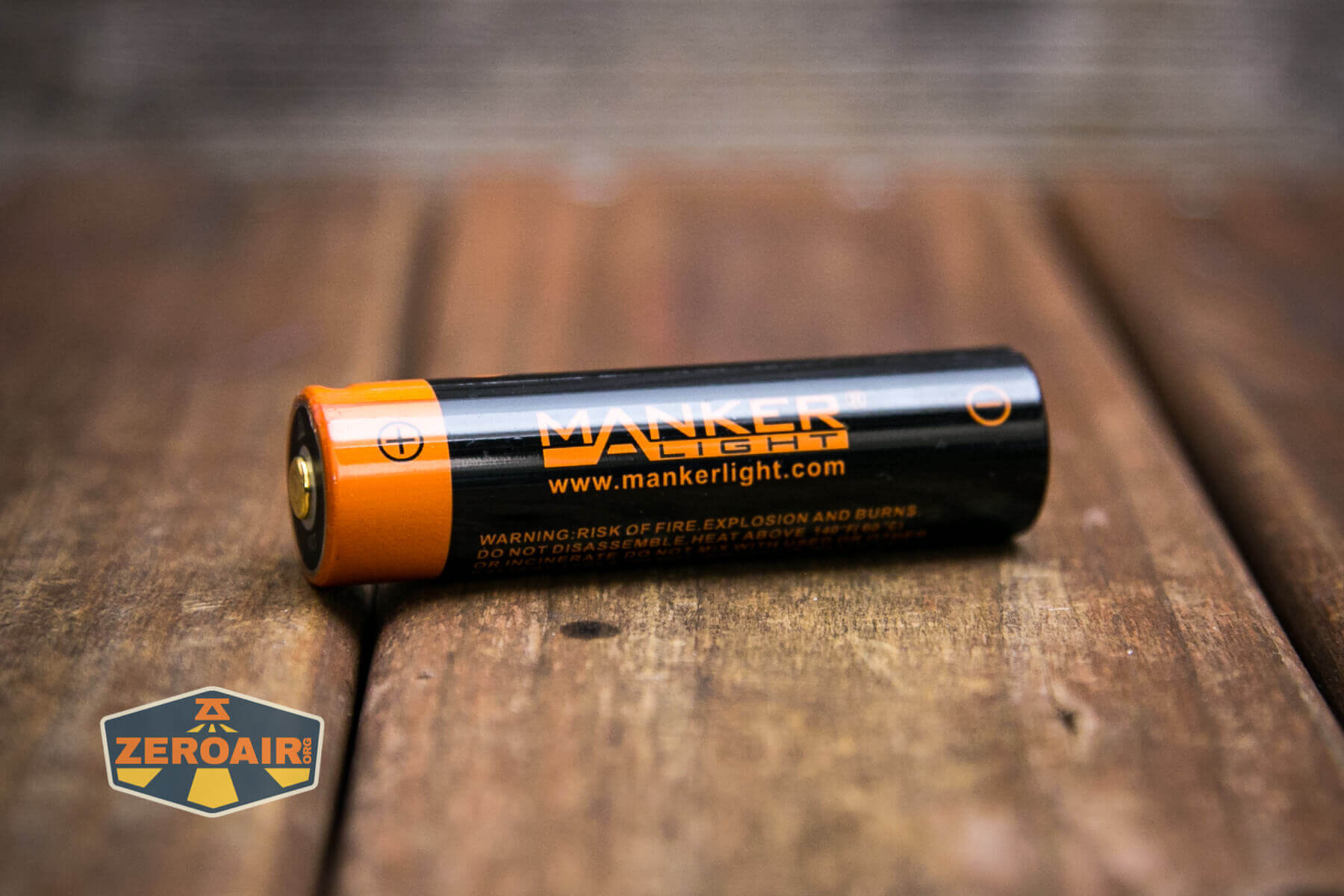 Manker MC12 II Tactical Flashlight included 18650