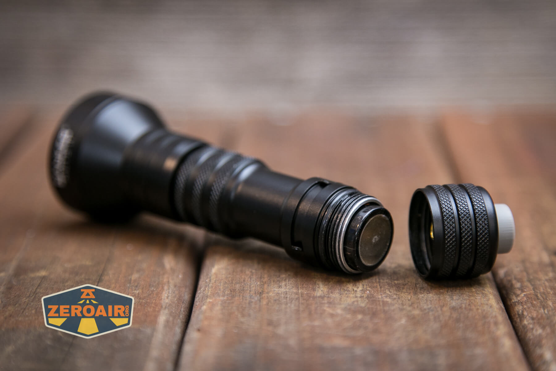 Manker MC12 II Tactical Flashlight included 18650 installed