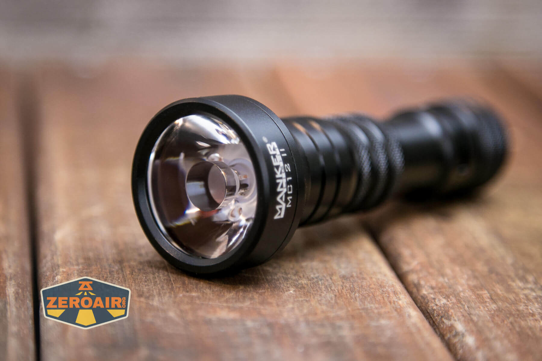 Manker MC12 II Tactical Flashlight Tir and emitter