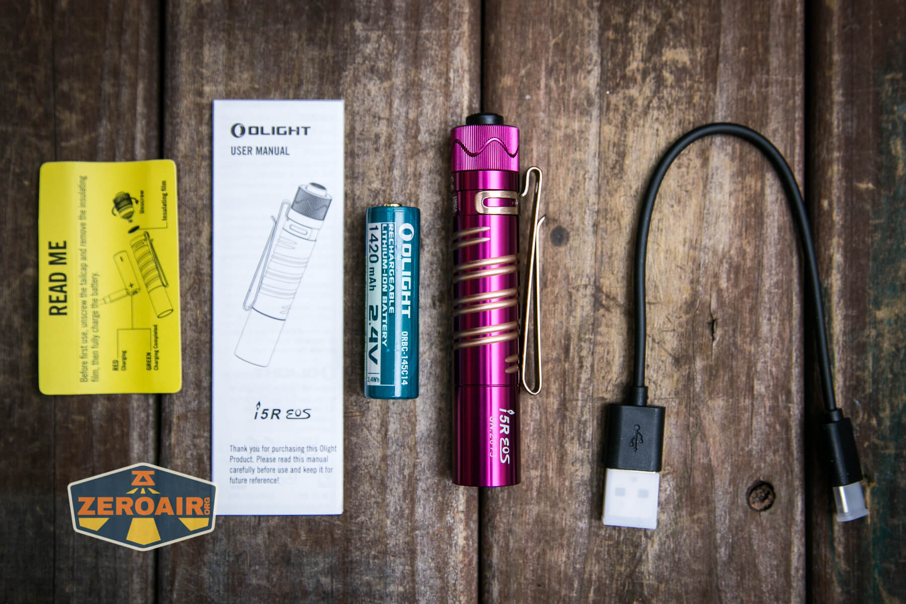 Olight I5R Eos Plum