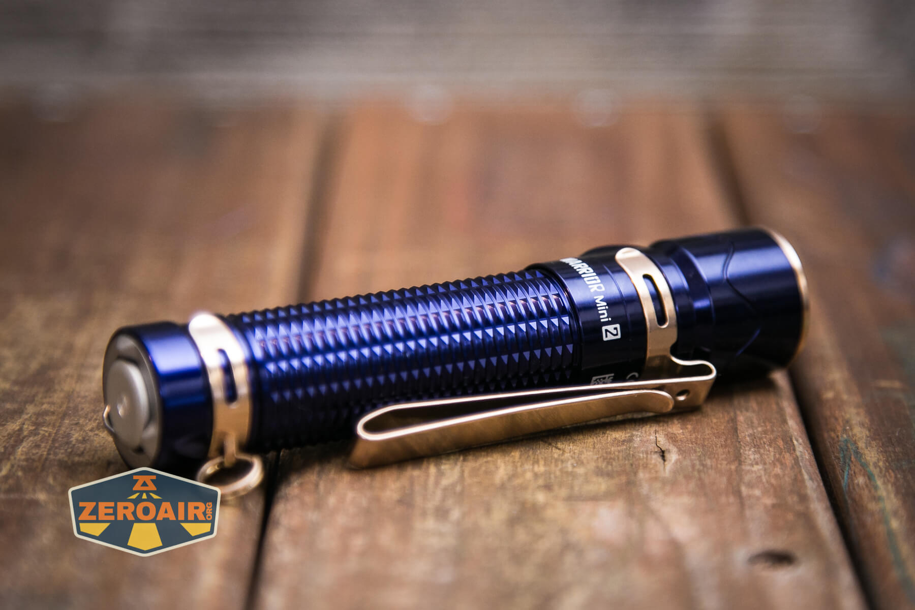 Olight Warrior Mini 2 Regal Blue retention
