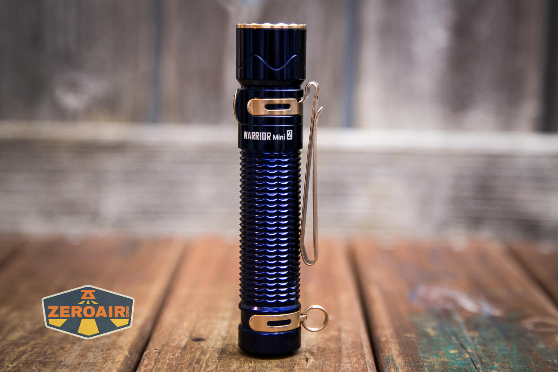 Olight Warrior Mini 2 Regal Blue retention