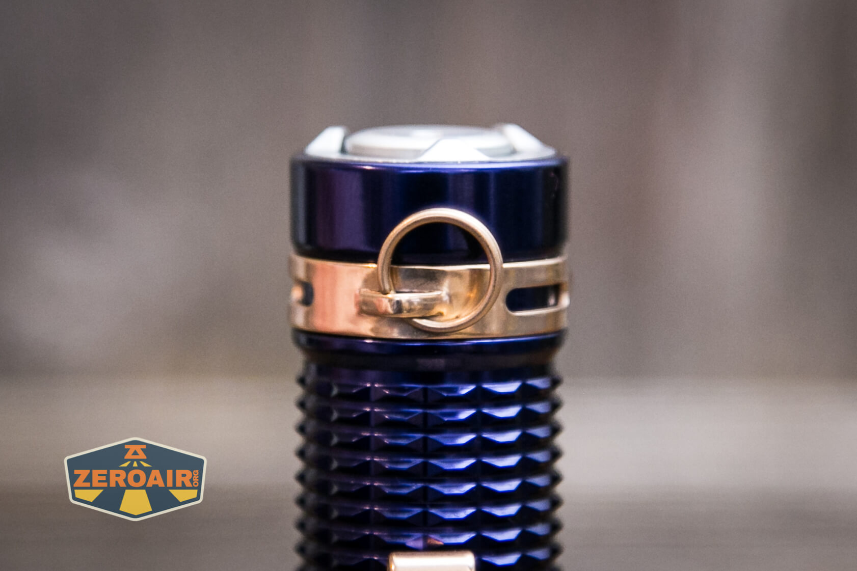 Olight Warrior Mini 2 Regal Blue split ring