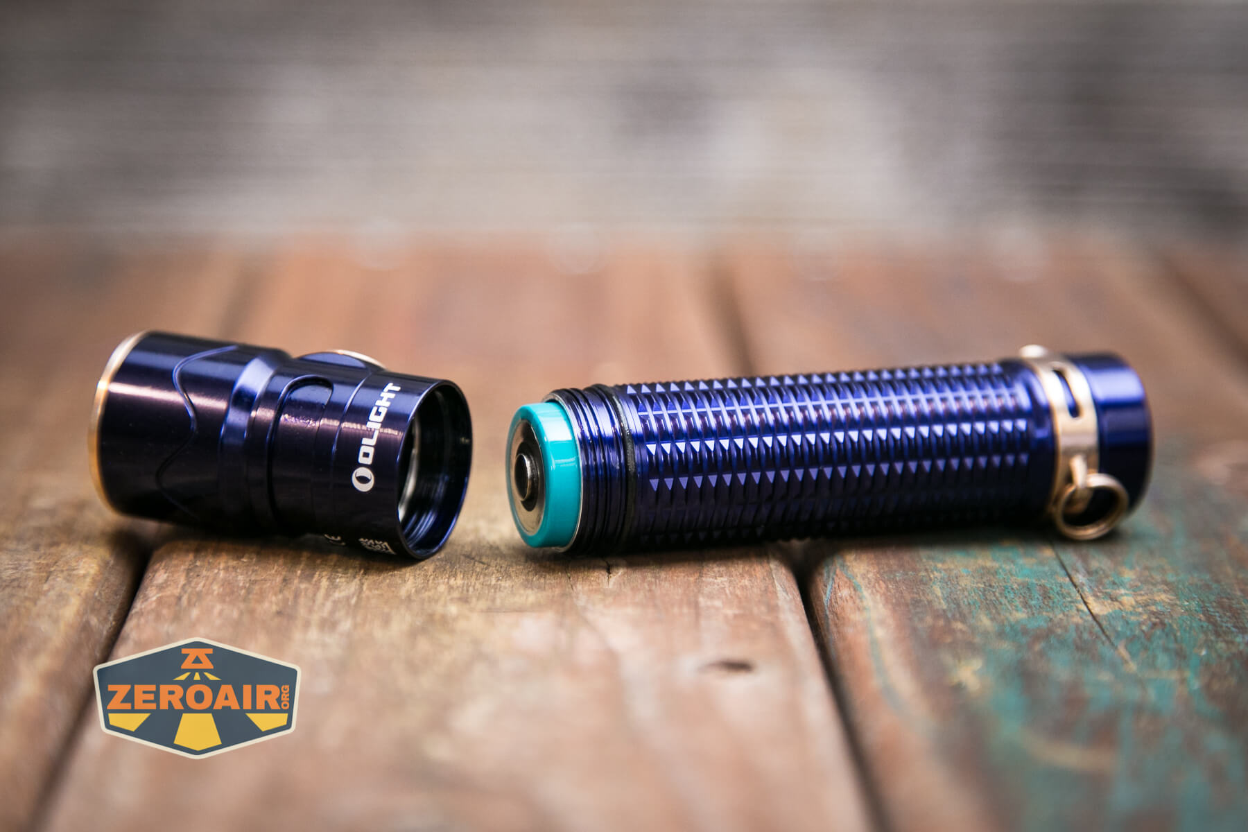 Olight Warrior Mini 2 Regal Blue included 18650 installed