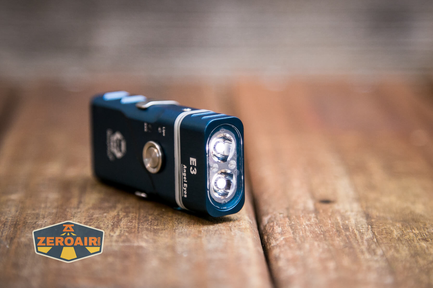 RovyVon Angel Eyes E3 flashlight emitters on