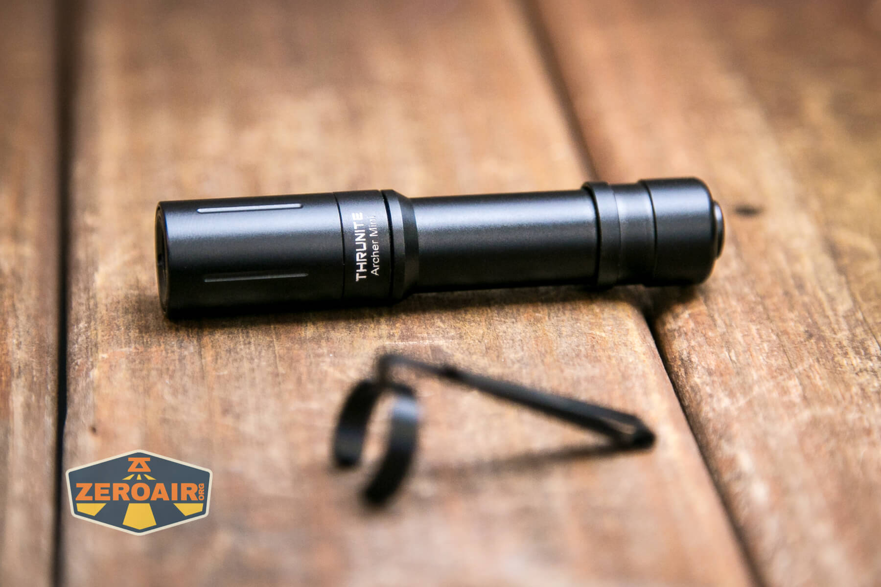 Thrunite Archer Mini flashlight pocket clip off