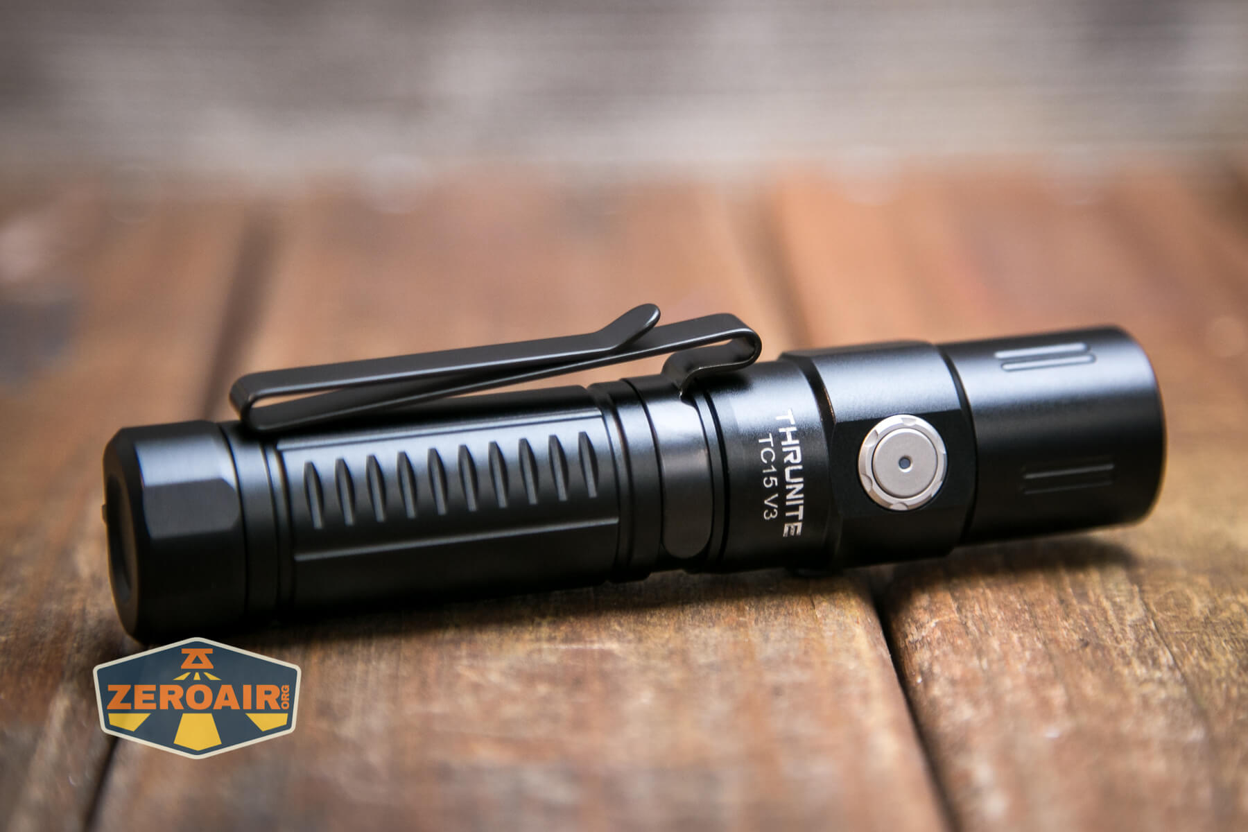 Thrunite TC15 V3 flashlight pocket clip