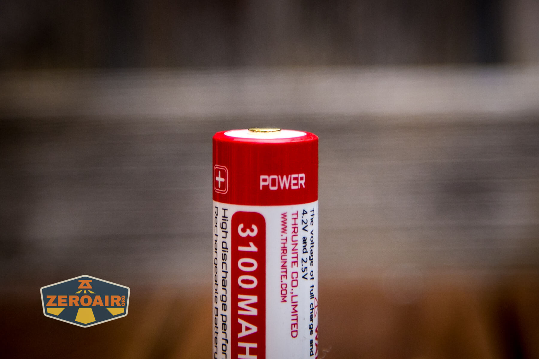 Thrunite TC15 V3 flashlight included 18650 cell