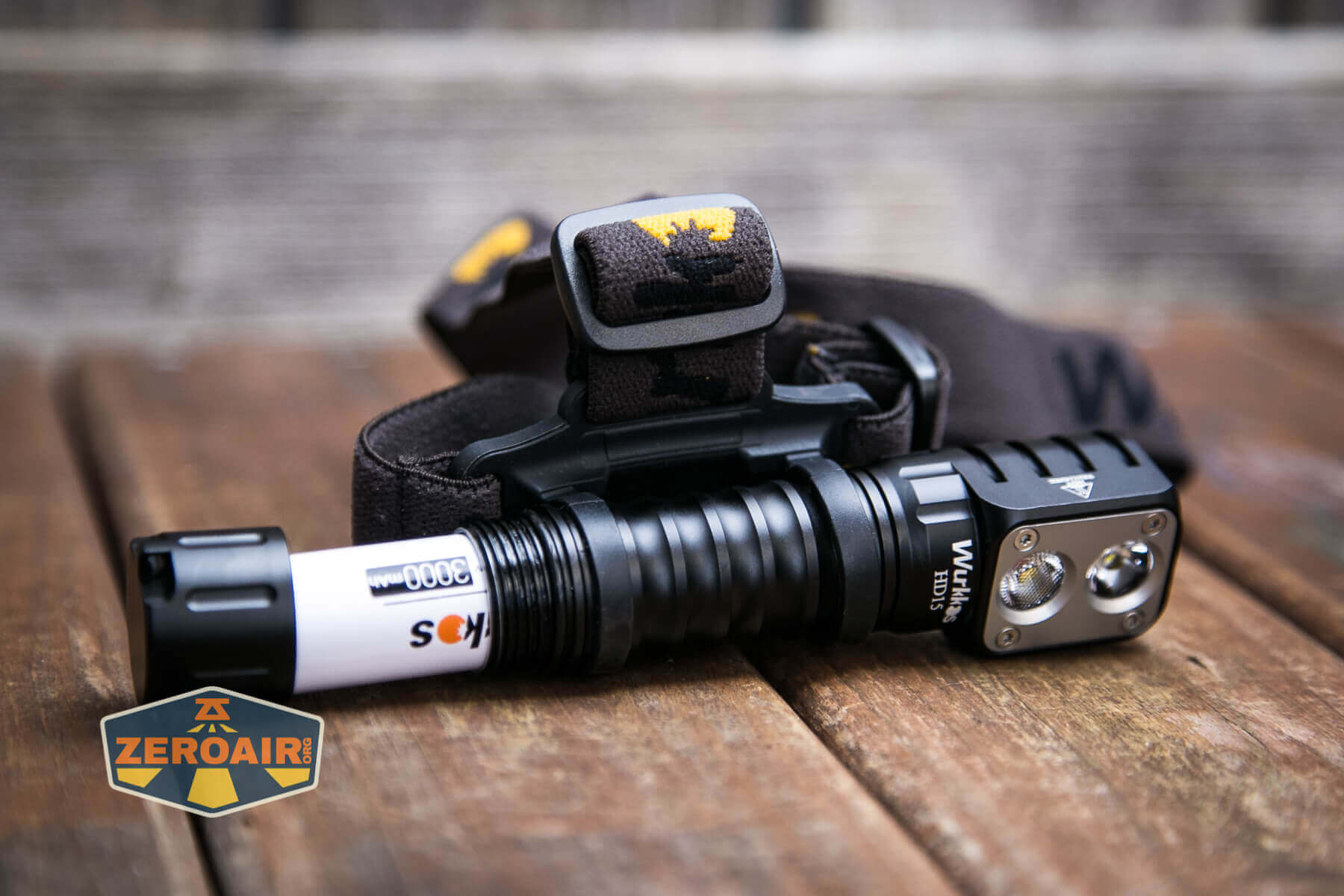 Wurkkos HD15 headlamp headband