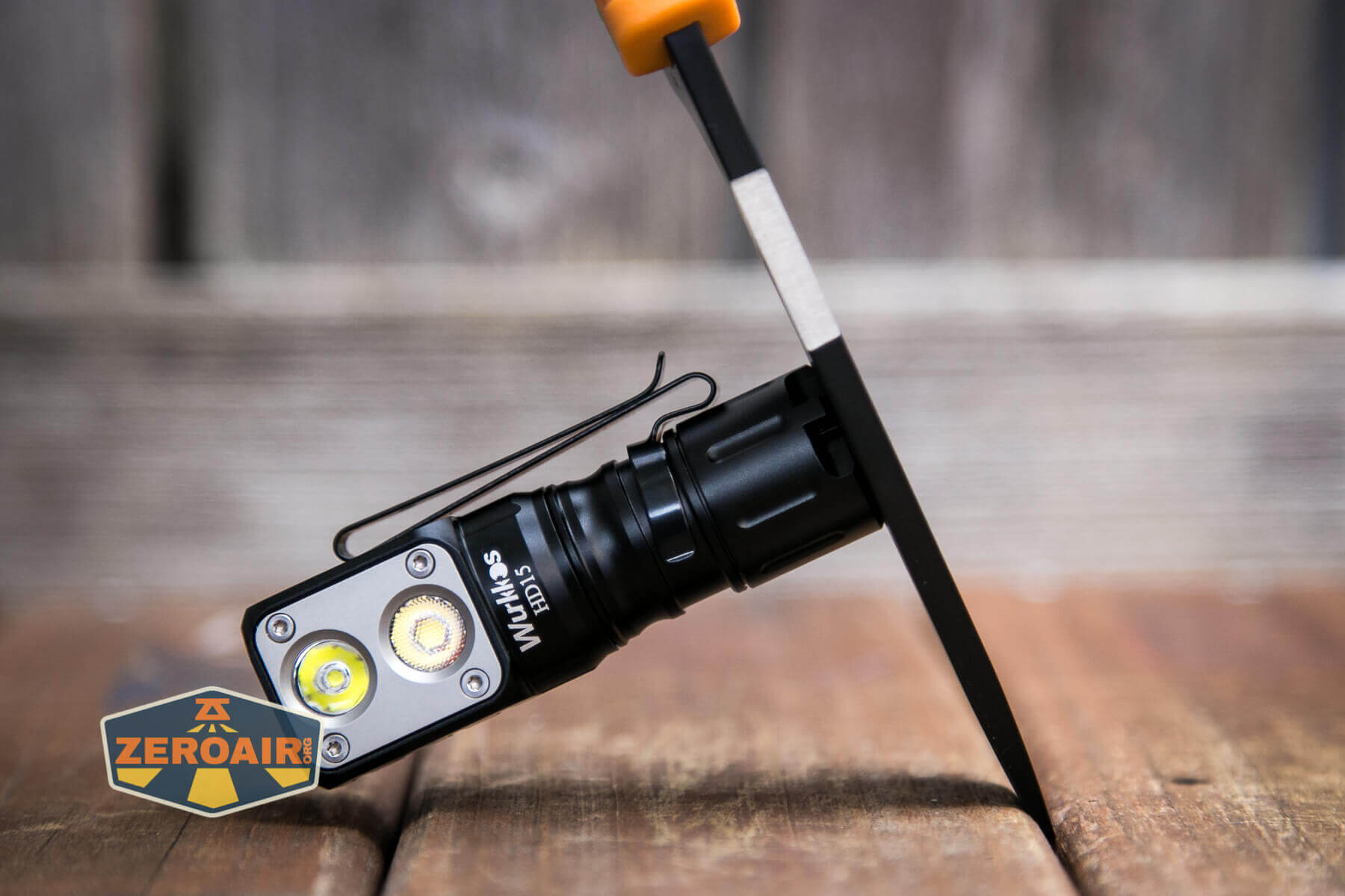 Wurkkos HD15 headlamp tailcap magnet