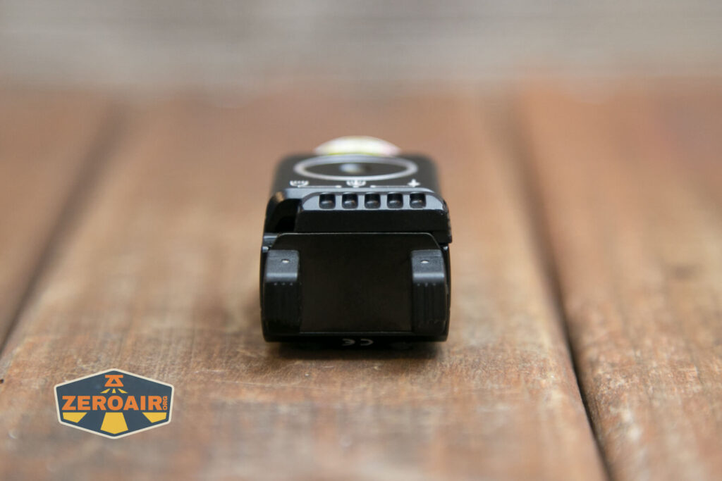 Olight Baldr Mini Tactical Flashlight paddle switch