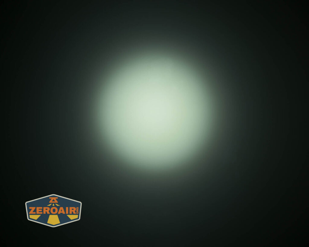 beamshots on ceiling