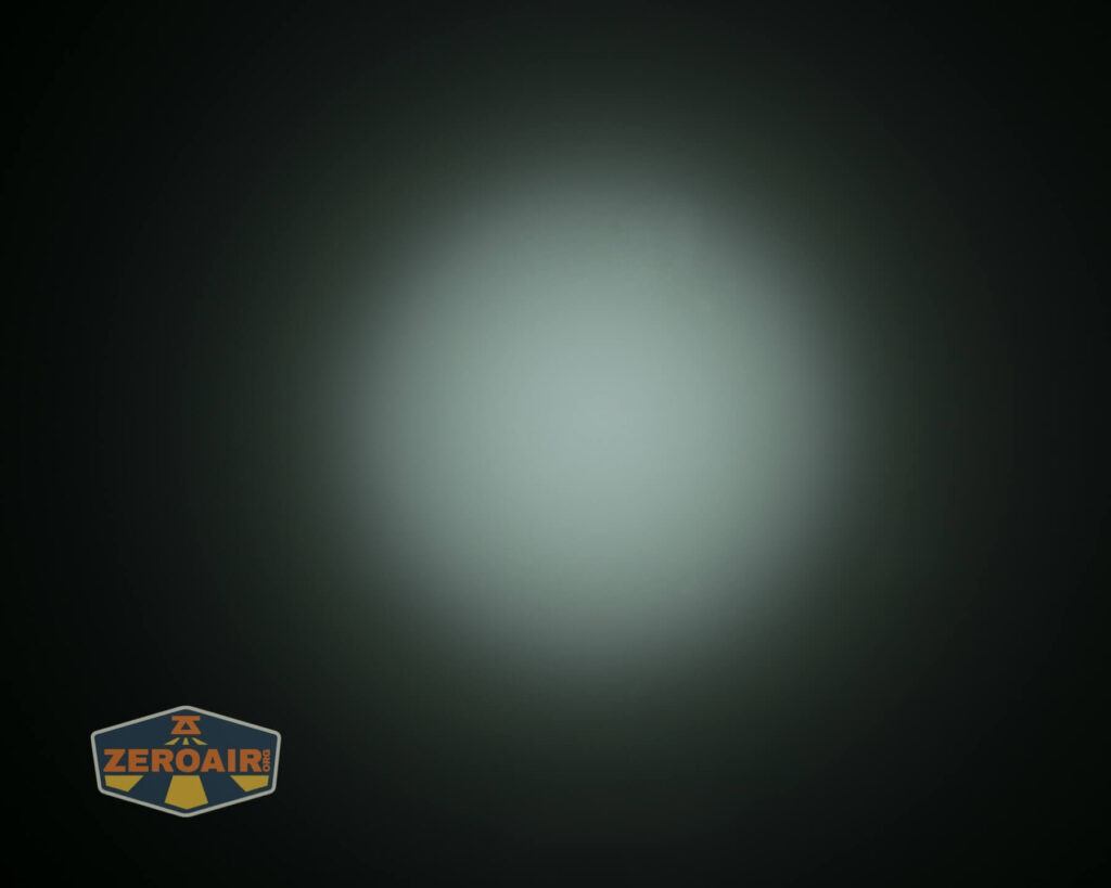 beamshots on ceiling