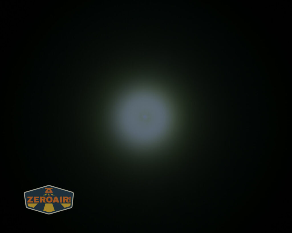 beamshots on ceiling