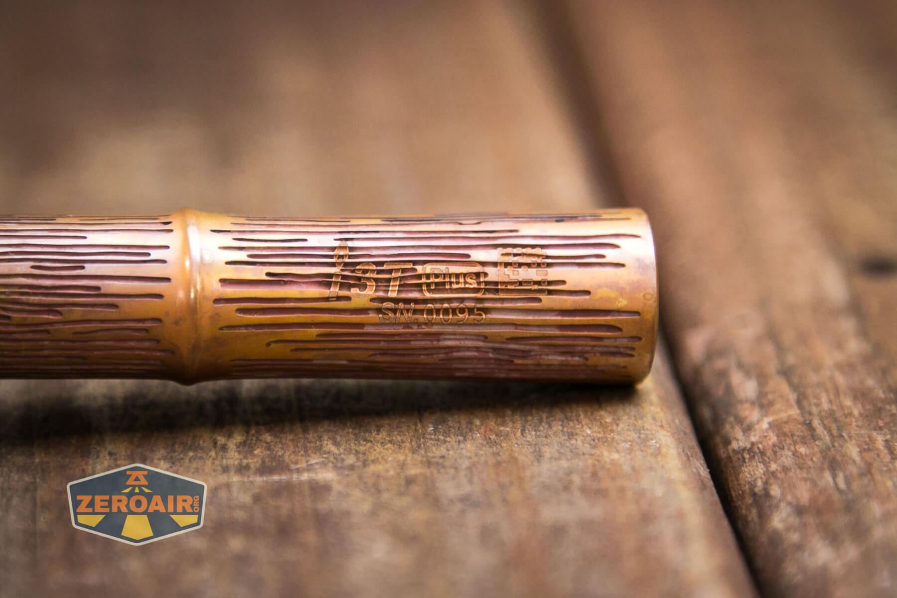 Olight i3T Plus Ancient Bamboo flashlight branding