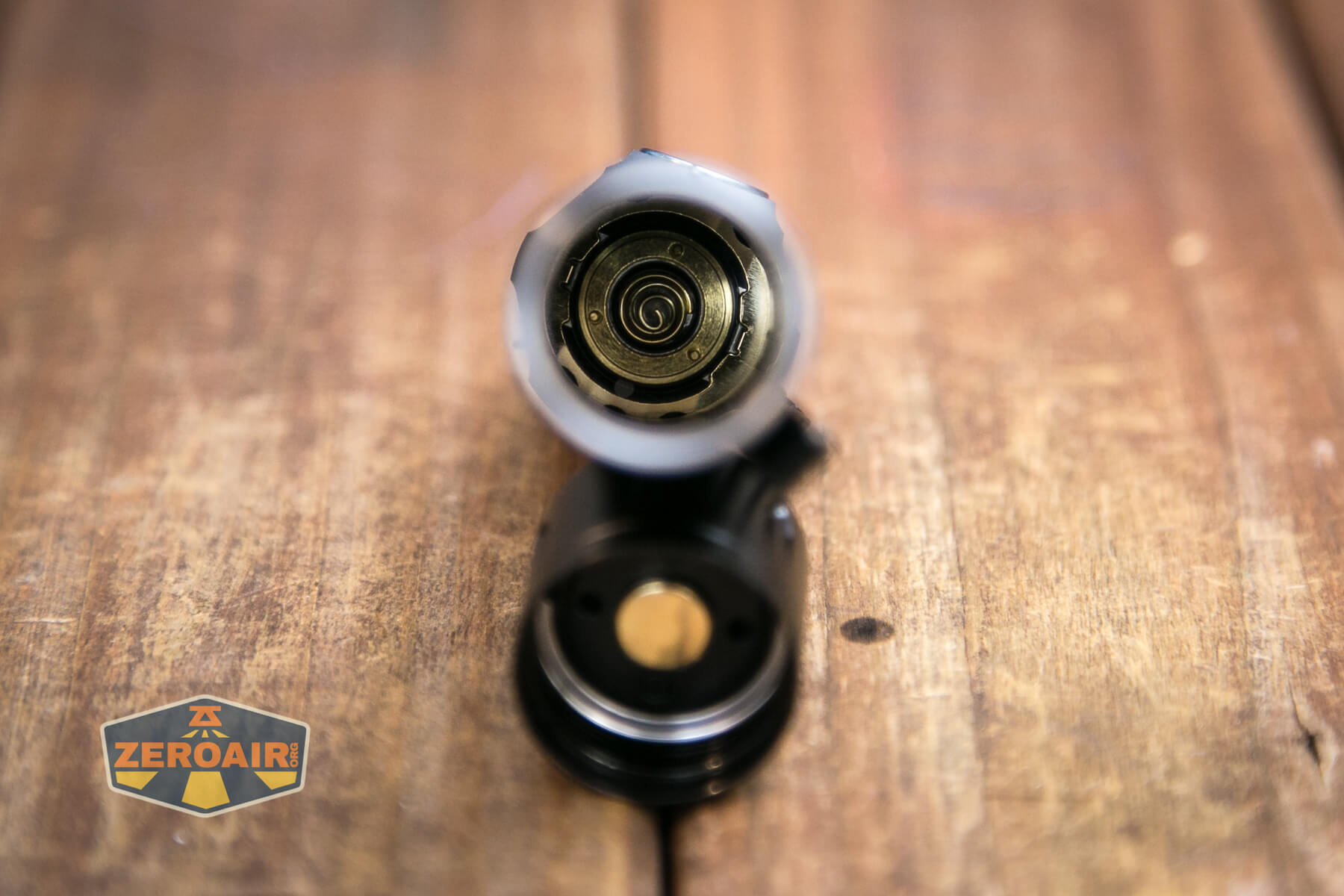Olight warrior 3S flashlight positive contacts