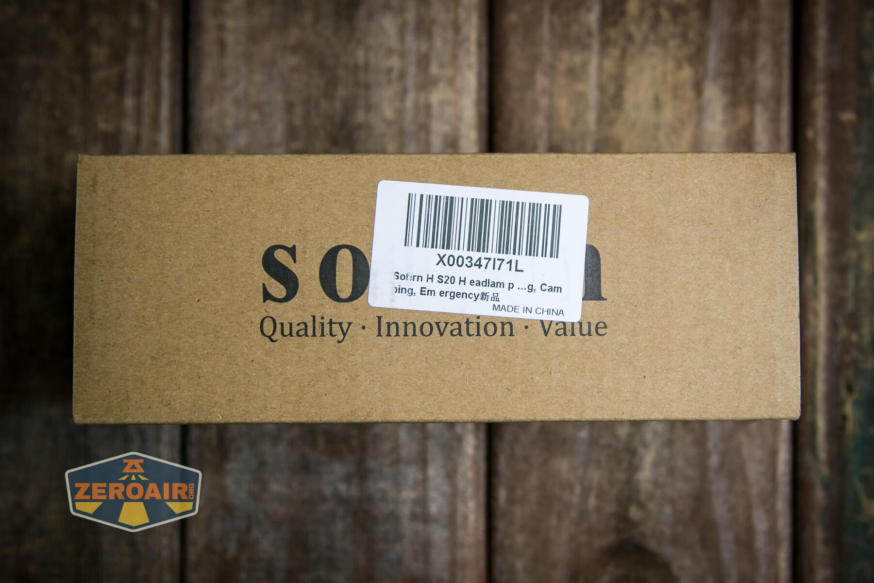 Sofirn HS20 headlamp box