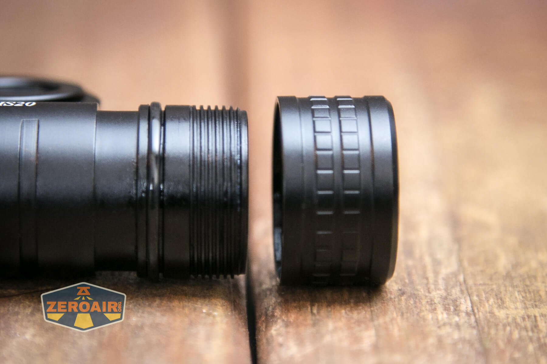 Sofirn HS20 headlamp charging end threads