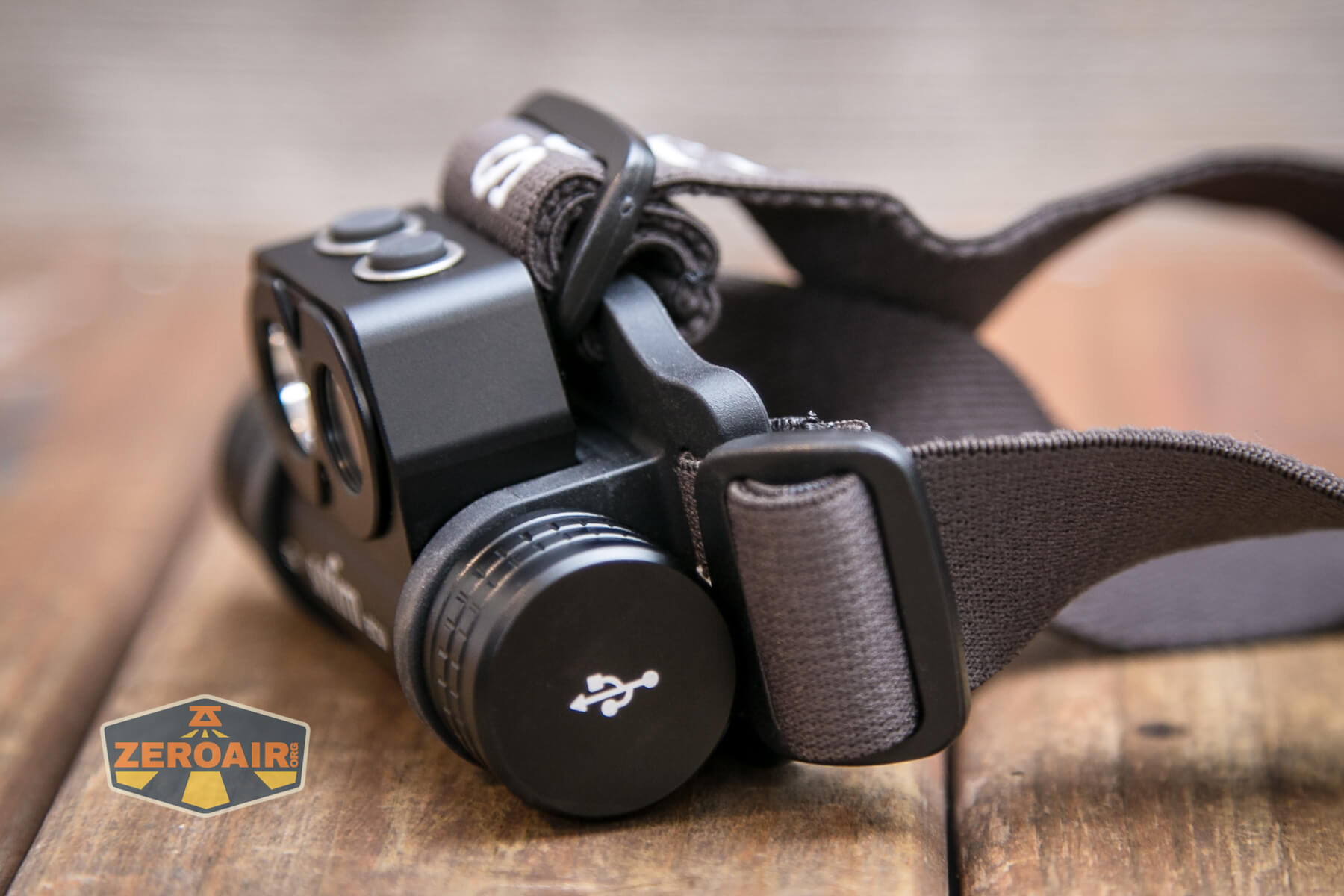 Sofirn HS20 headlamp in headband