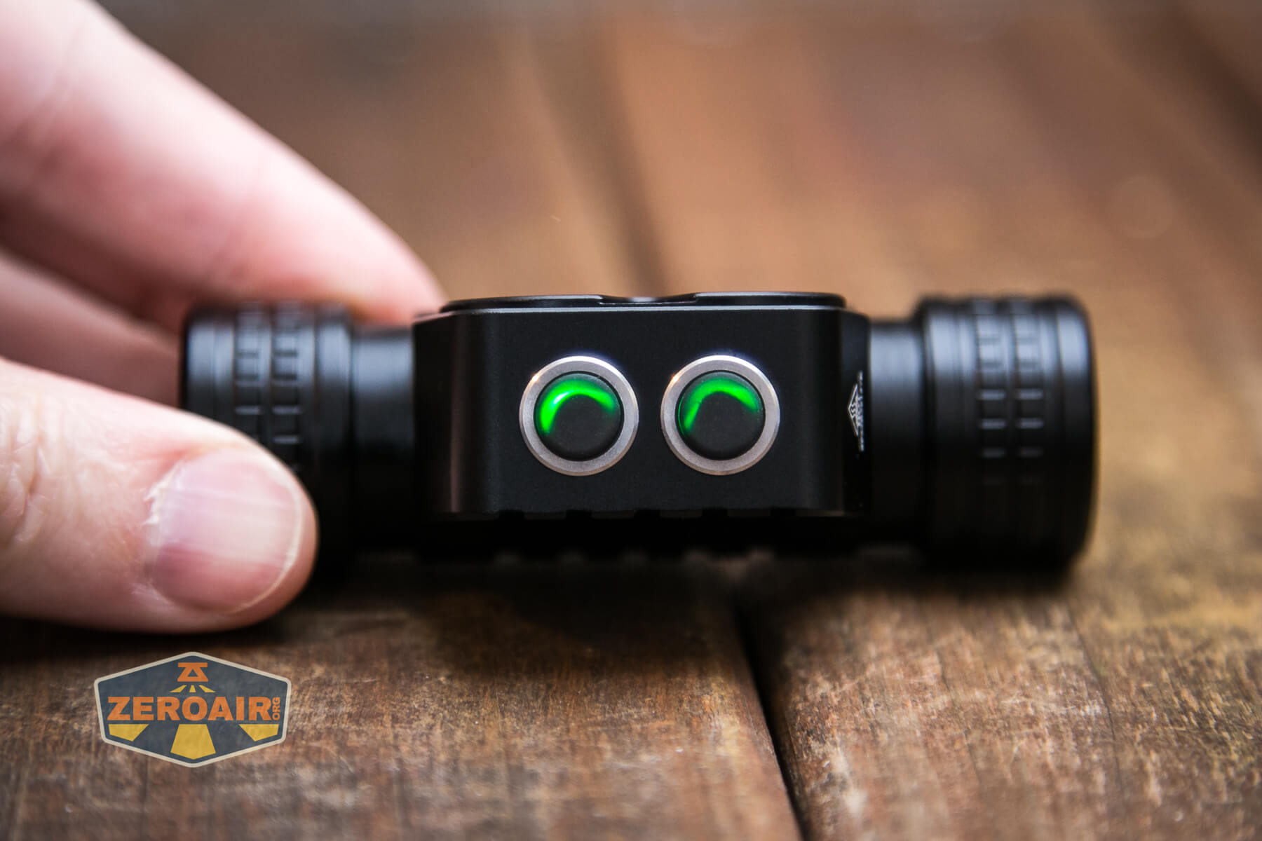 Sofirn HS20 headlamp dual e-switches