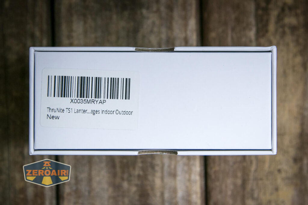 Thrunite TS1 Self-Rescue flashlight box