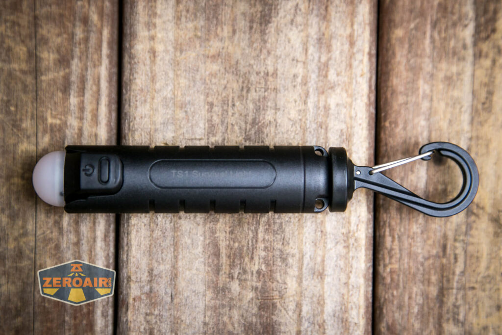 Thrunite TS1 Self-Rescue flashlight with all parts