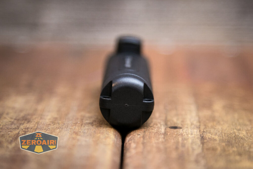 Thrunite TS1 Self-Rescue flashlight tail end