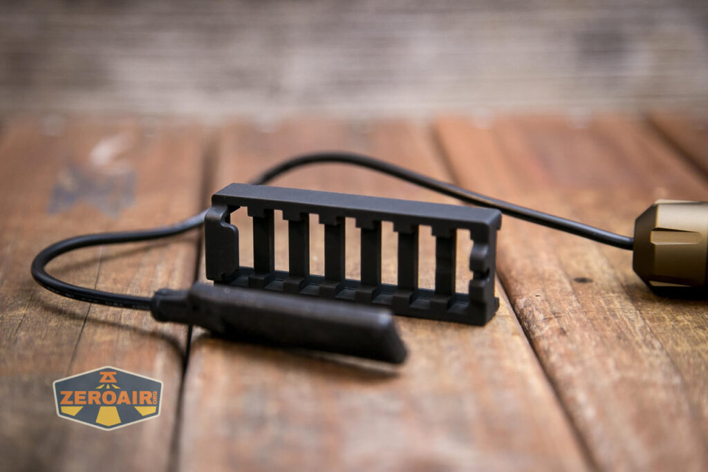 Thrunite TW20 flashlight picatinny mount for switch