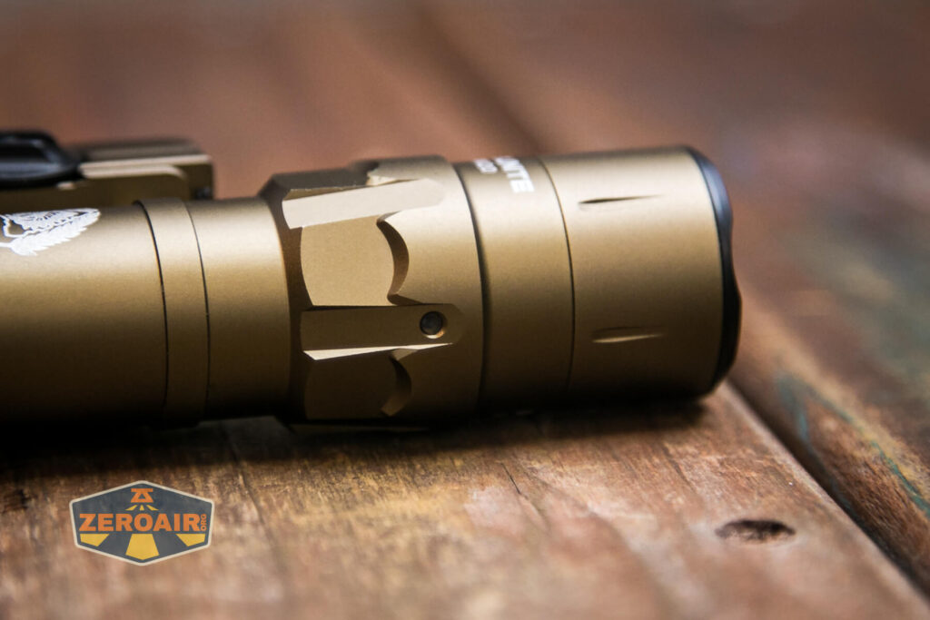 Thrunite TW20 flashlight charging indicator