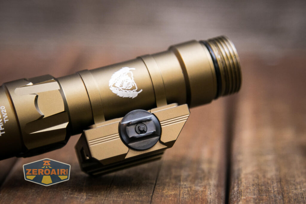 Thrunite TW20 flashlight picatinny mount