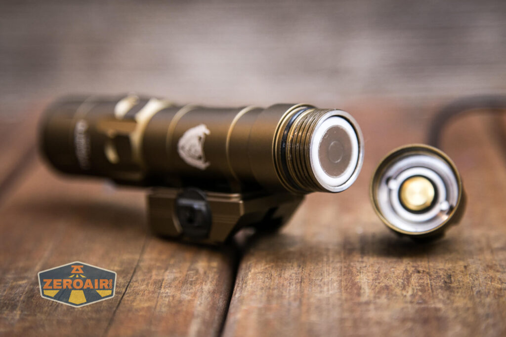 Thrunite TW20 flashlight included 18650 cell installed