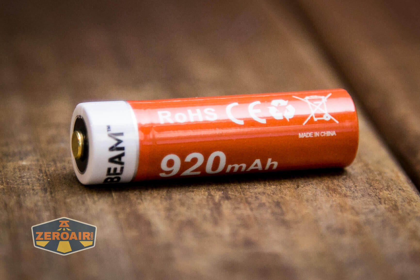 Acebeam Rider RX Titanium flashlight included 14500