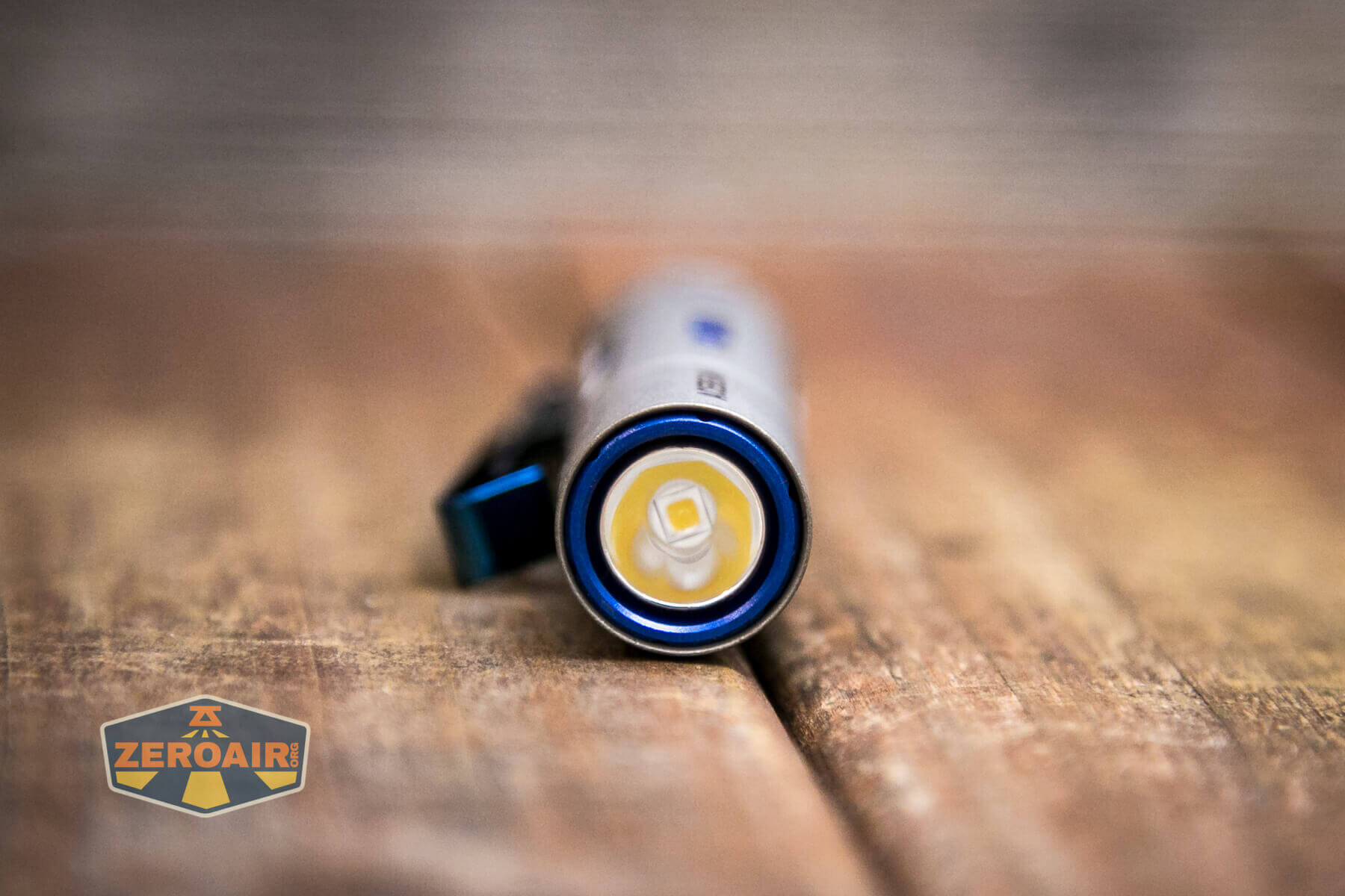 Acebeam Rider RX Titanium flashlight emitter