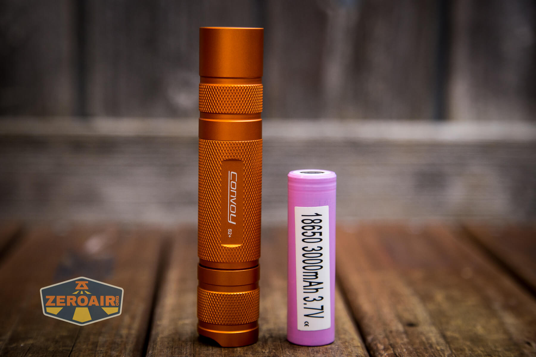 Convoy S2+ Nichia 519a Flashlight Review - ZeroAir Reviews