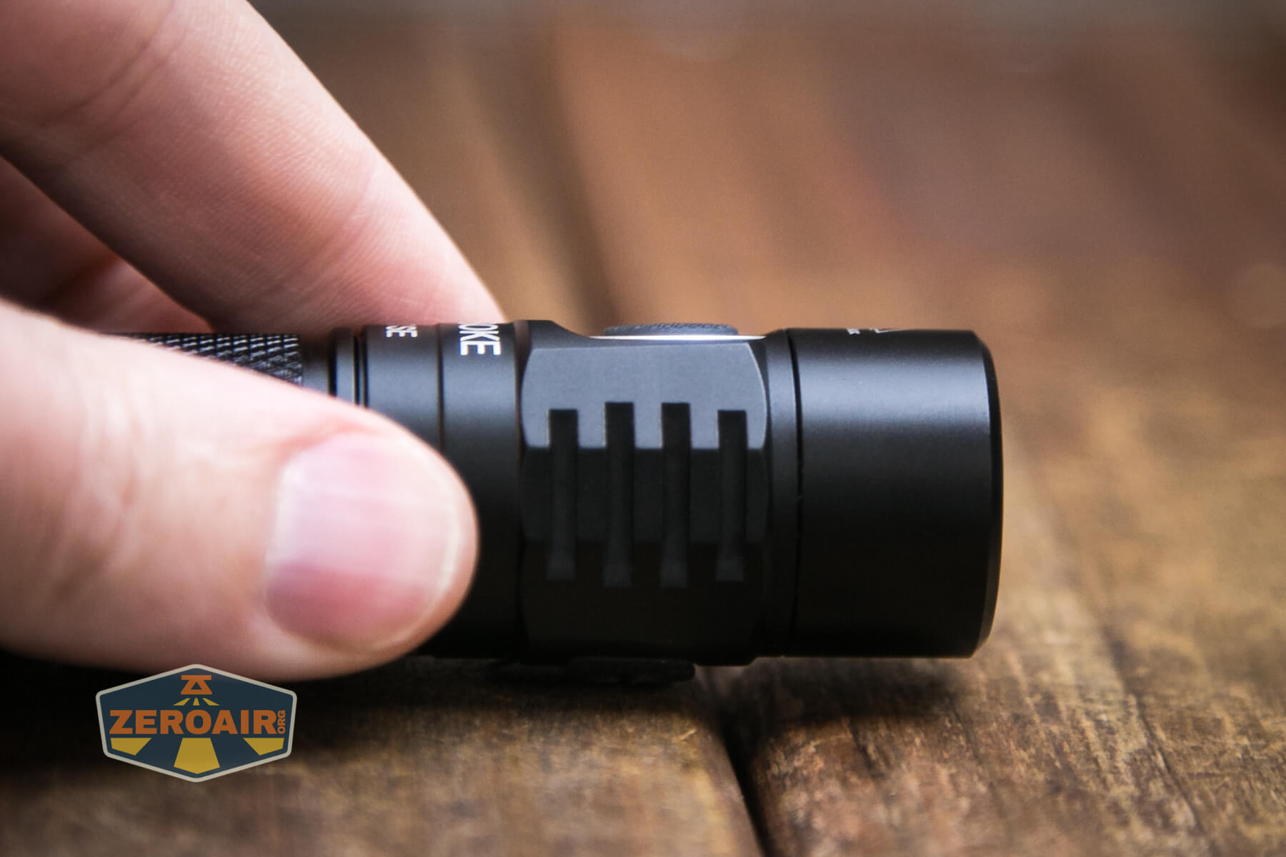 Csteboke SC31T SE flashlight e-switch profile