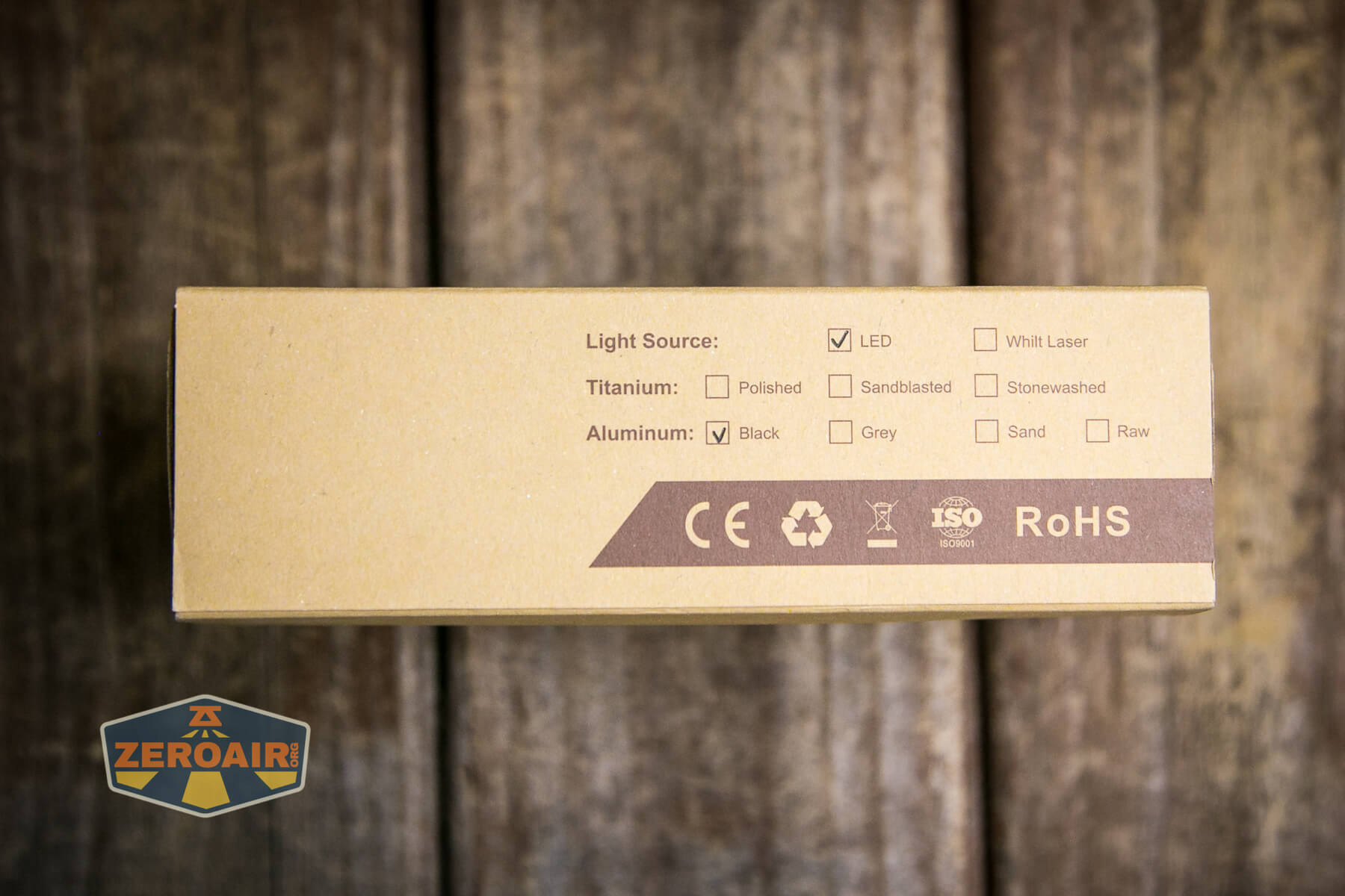 Lumintop Thor1 LED flashlight box