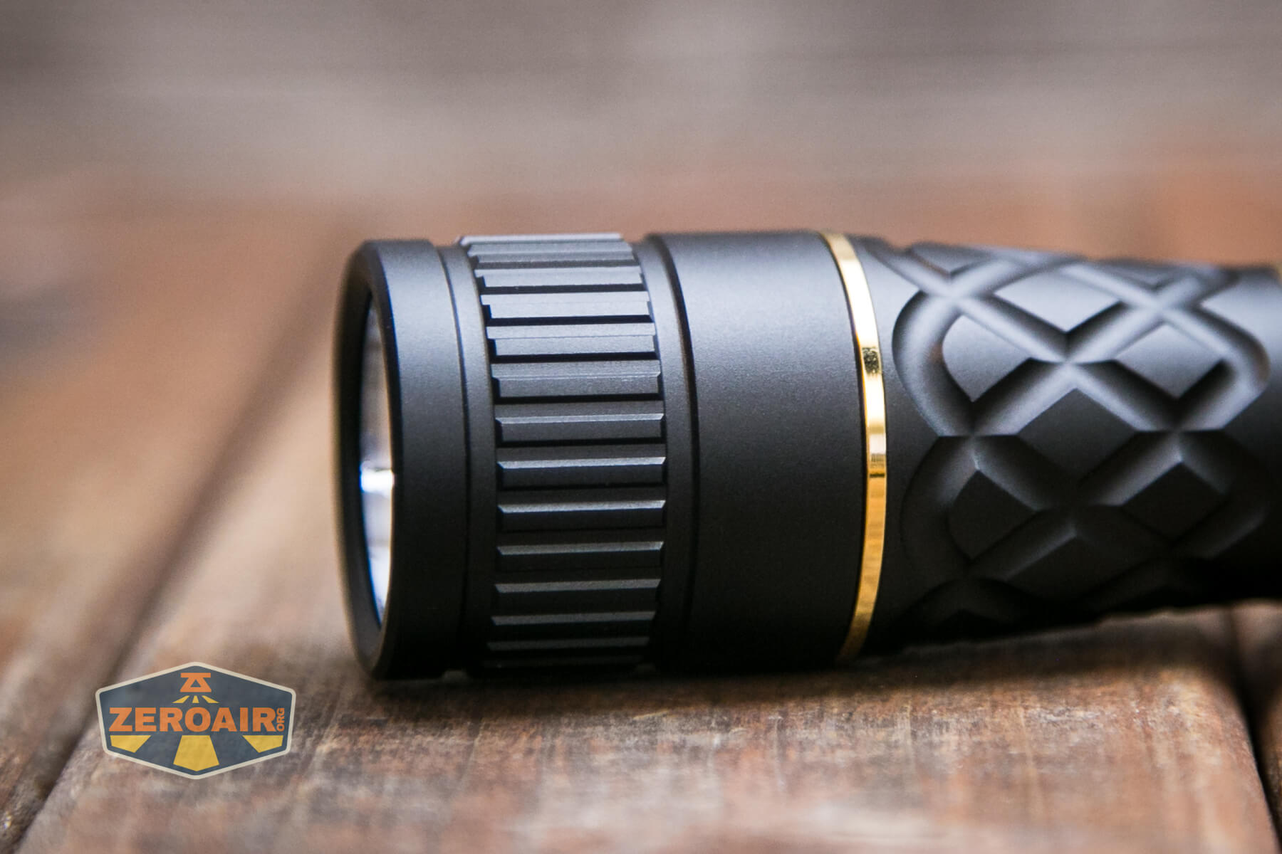 Lumintop Thor1 LED flashlight bezel