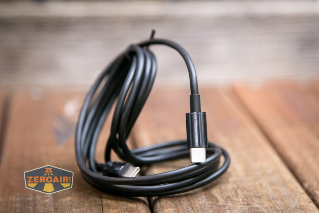 Acebeam X50 CRI flashlight charging cable