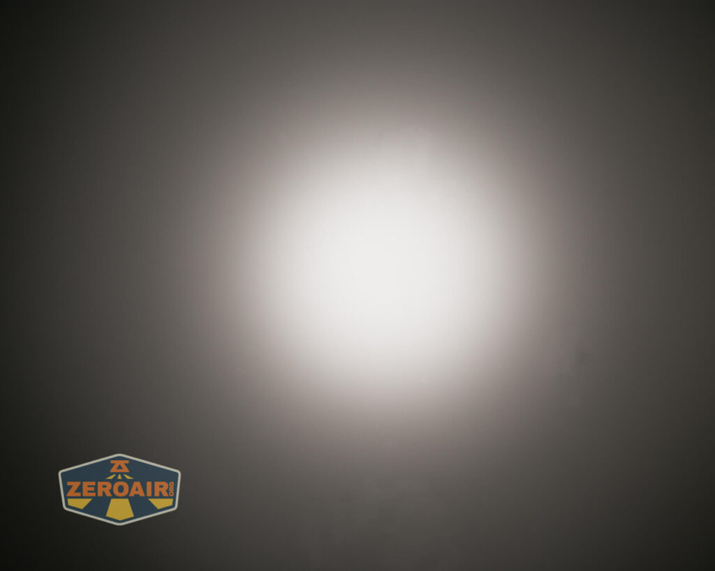 beamshots on ceiling