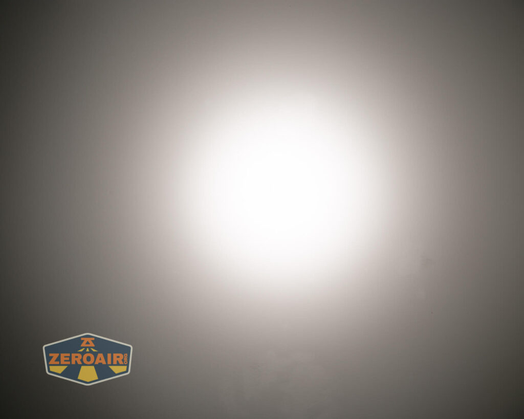 beamshots on ceiling