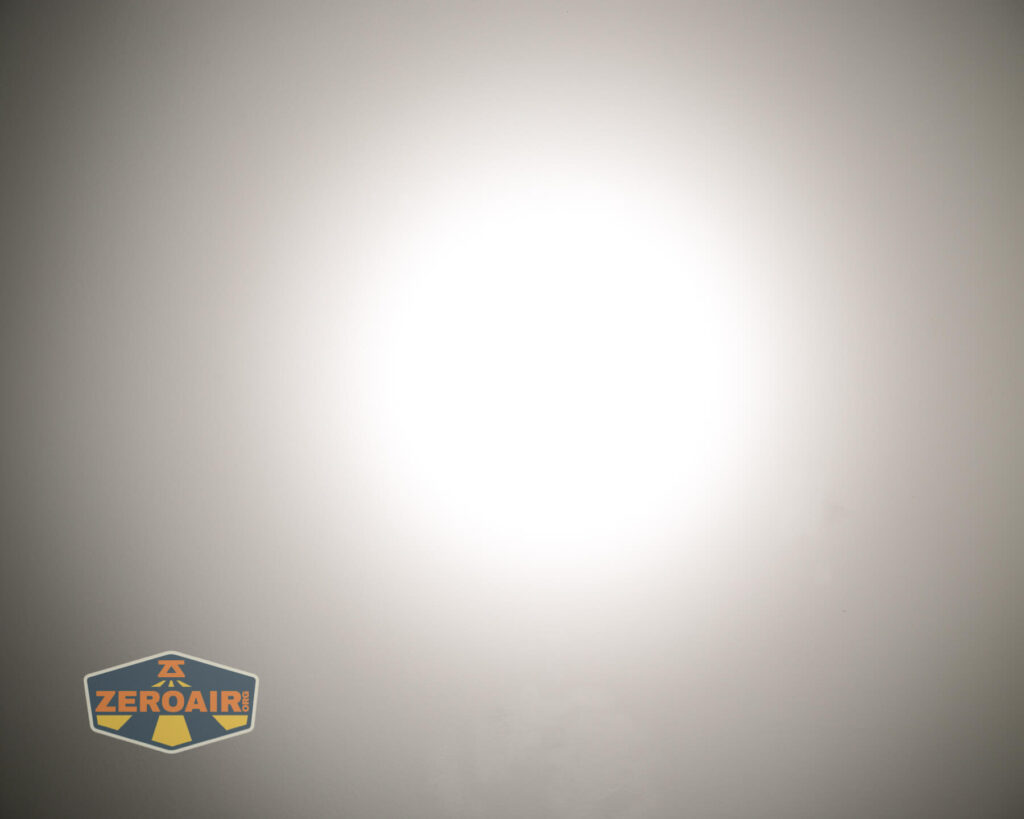 beamshots on ceiling