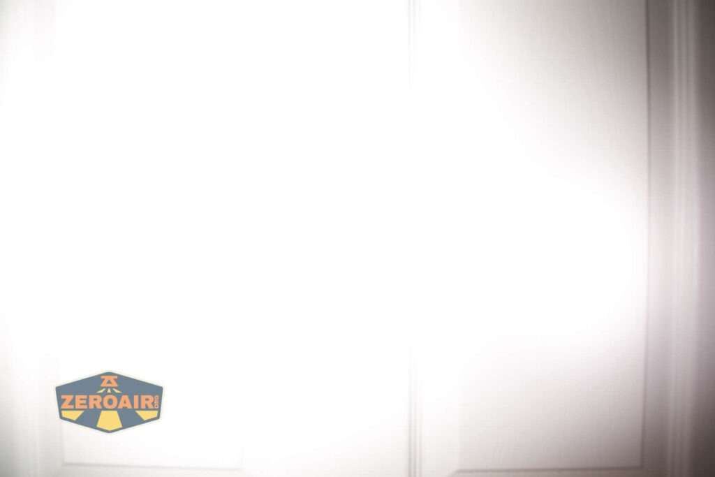 beamshots on door compared to nichia 219b